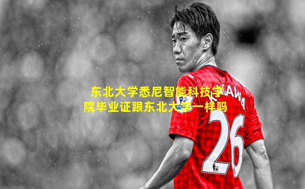 东北大学悉尼智能科技学院毕业证跟东北大学一样吗