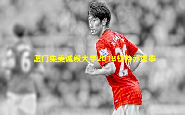 厦门集美诚毅大学2018模特苏煌攀