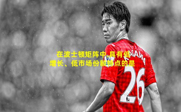 在波士顿矩阵中,具有低增长、低市场份额特点的是