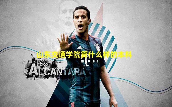 山东交通学院算什么样的本科