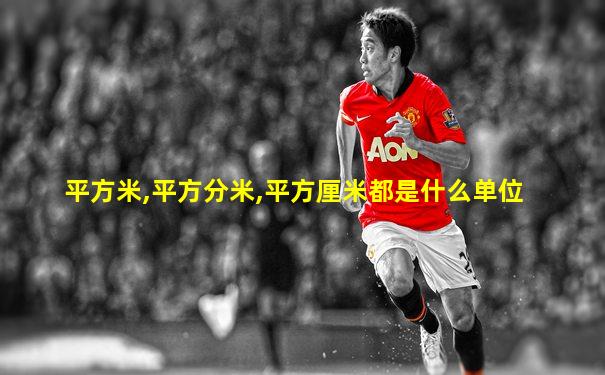 平方米,平方分米,平方厘米都是什么单位